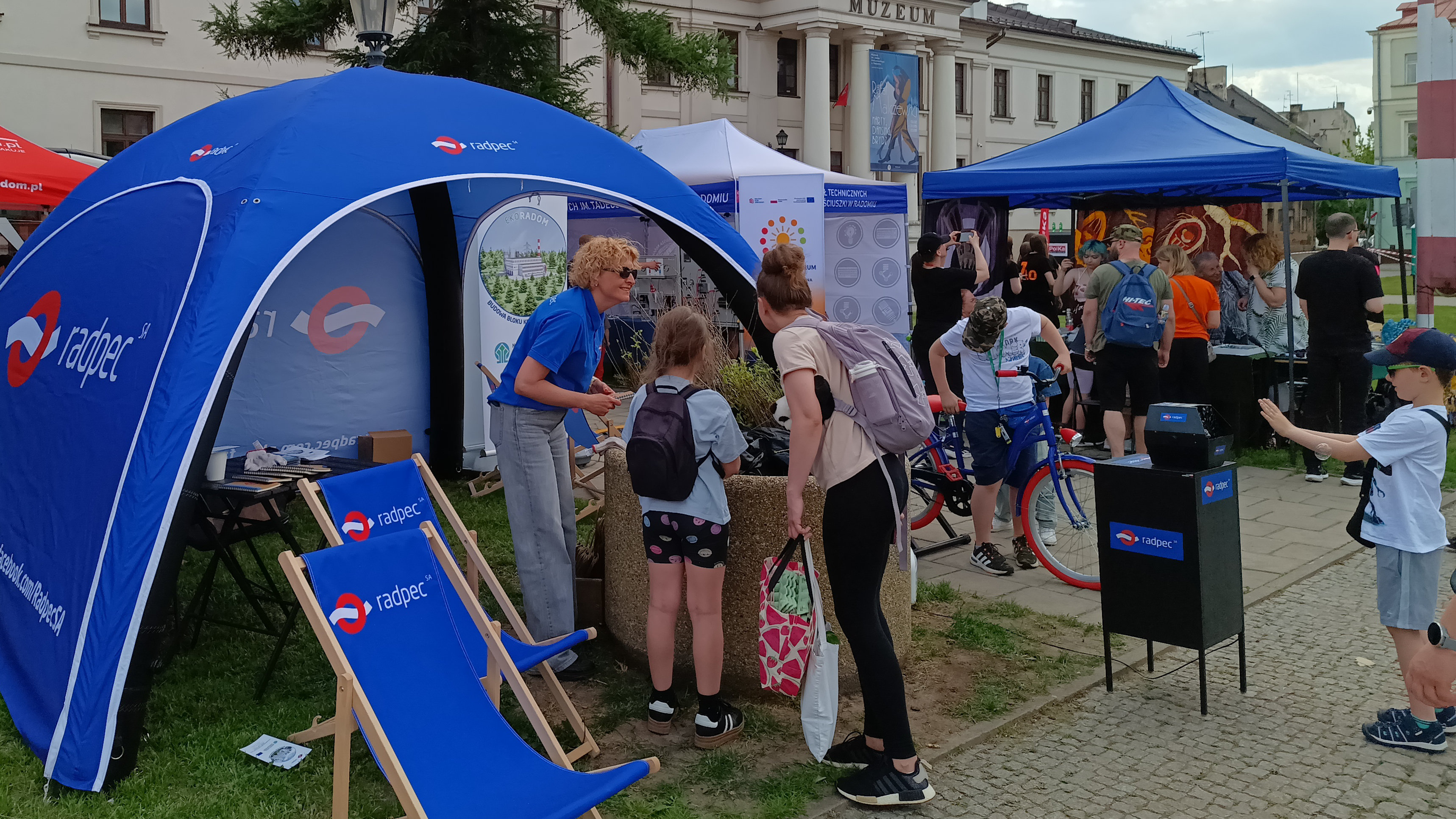 Stoisko RADPEC-u na radomskim Pikniku Ekologicznym 2026