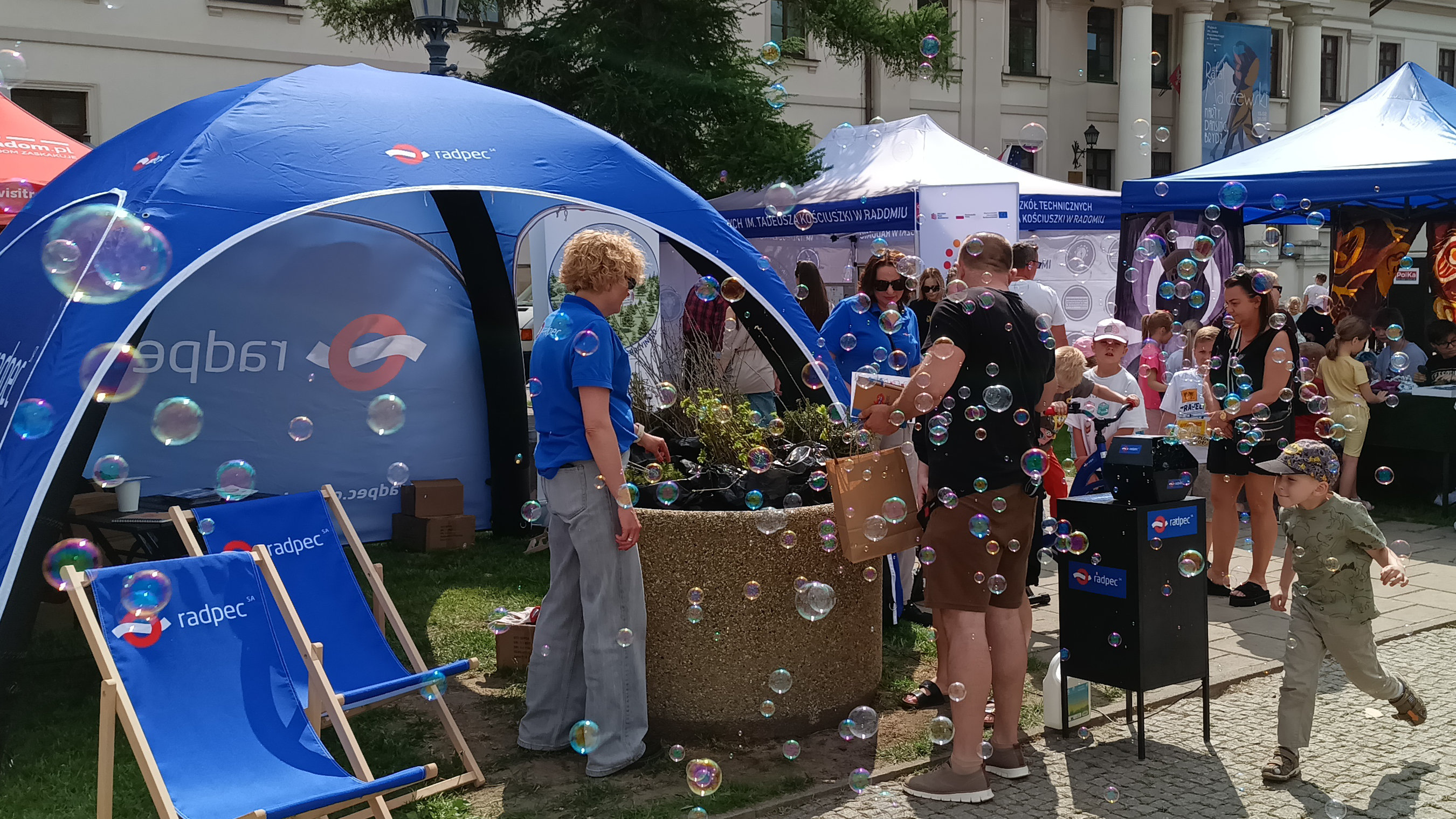 Stoisko RADPEC-u na radomskim Pikniku Ekologicznym 2026