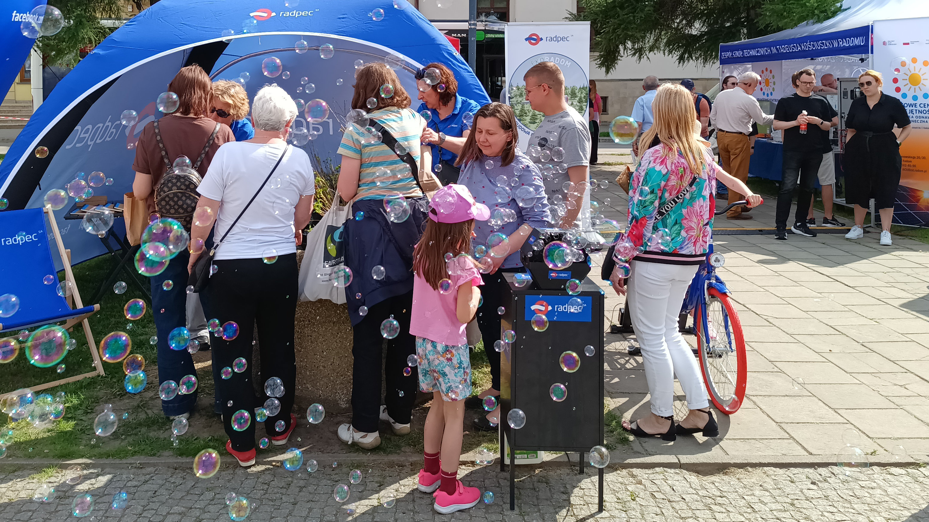 Stoisko RADPEC-u na radomskim Pikniku Ekologicznym 2026
